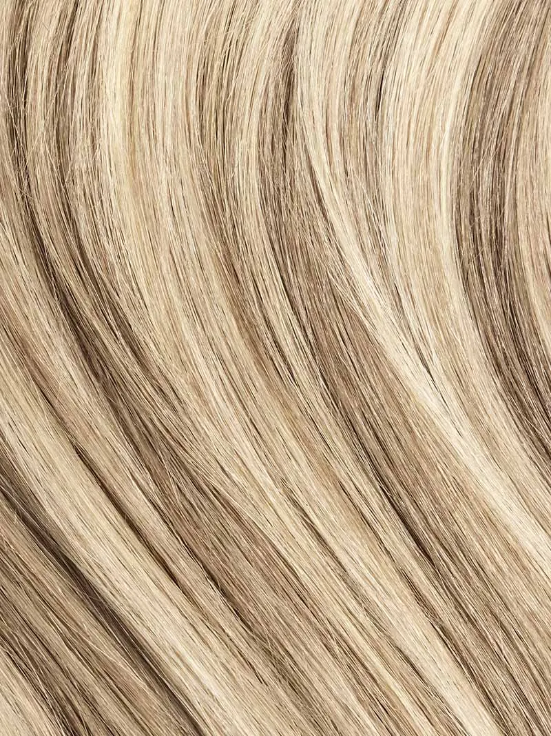 12" Seamless Dimensional Cream Blonde Clip-Ins (150g)