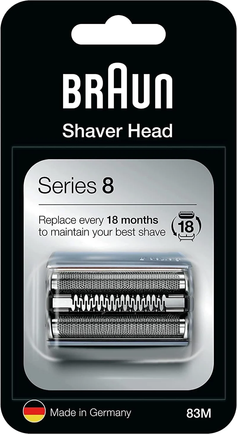 Grille et lames de remplacement, Braun Series 8