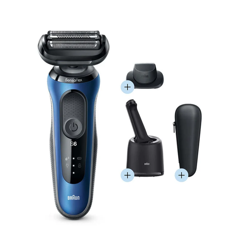 Rasoir rechargeable pour homme, sec et humide, Braun Series 6 6172cc