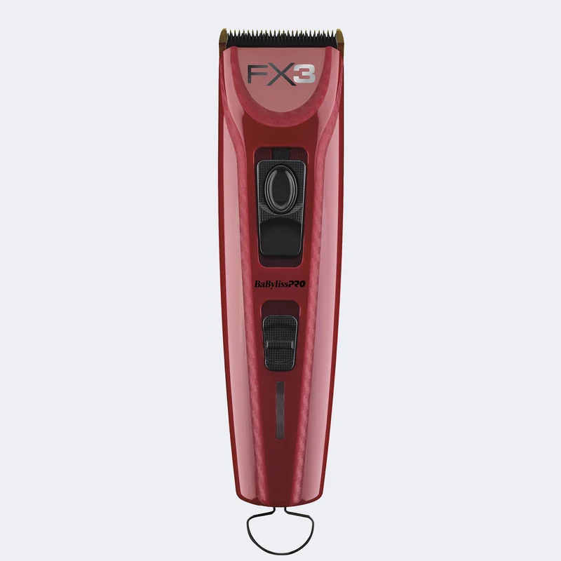 Tondeuse à couple élevé, rouge, FX3, Babyliss Pro