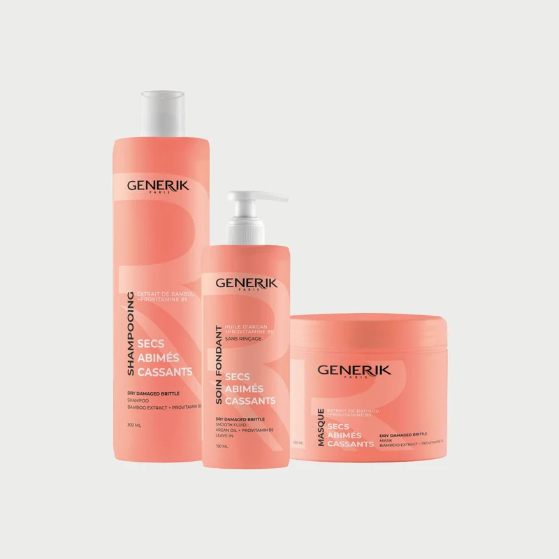 Rituel Secs Abîmés Cassants Generik — Coffret Shampooing + Masque