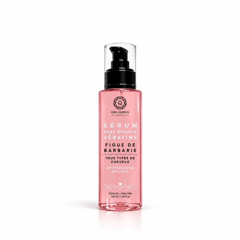 Sérum Figue de Barbarie & Kératine – Nutrition Intense, Brillance & Anti-Frisottis
