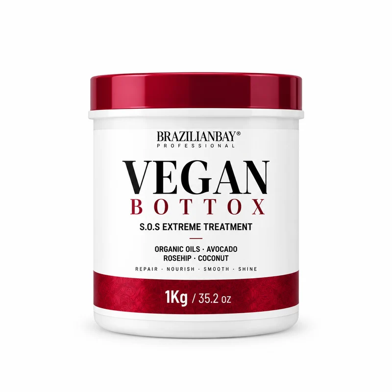 Botox Capillaire Reconstructeur pour Cheveux Secs et Abîmés – Rose Musquée & Avocat