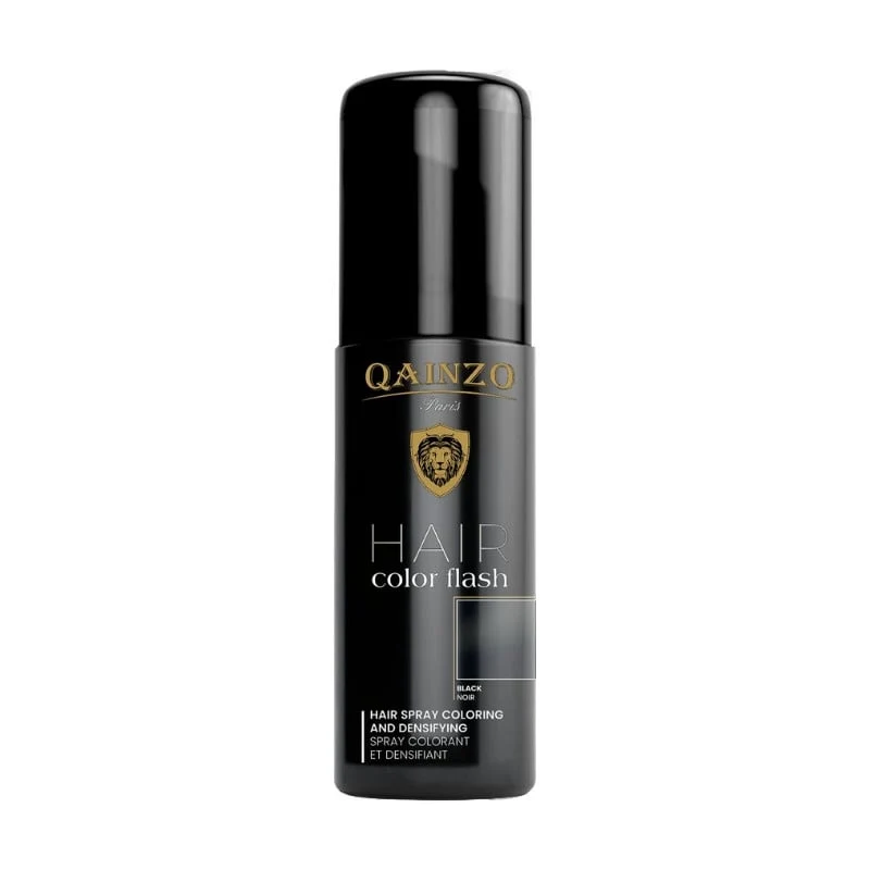 Qainzo Paris Spray Colorant Color Flash 150ml — Camouflage Racines & Cheveux Blancs Homme