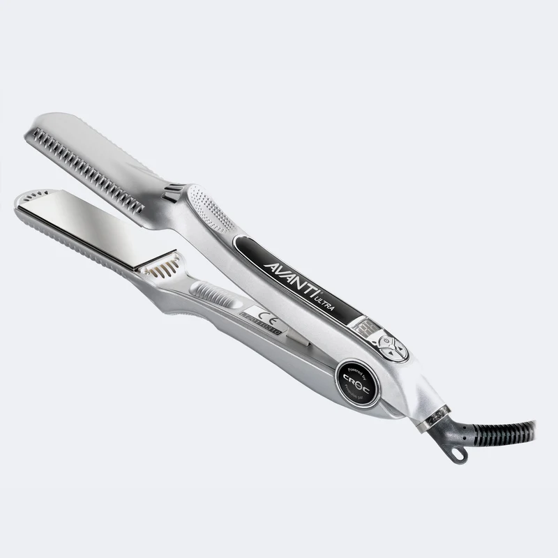 Fer plat 1.38 po, argent, nano-titanium, Avanti Ultra