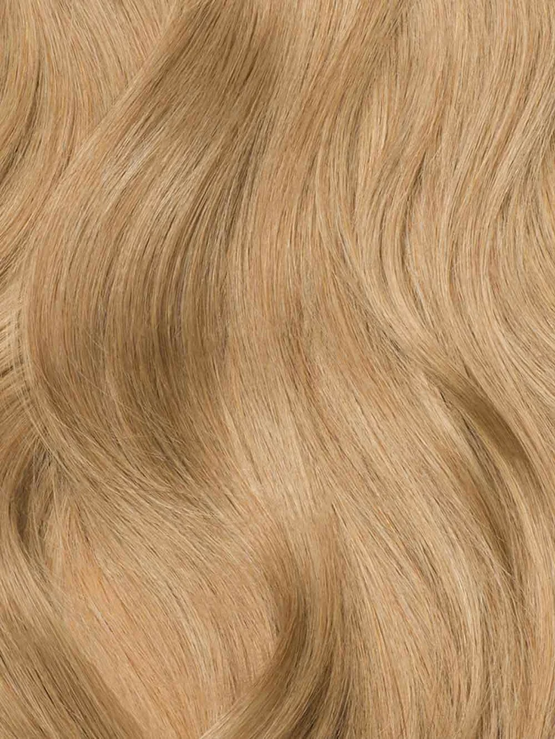 12” Dirty Blonde Seamless & Clip-In Curtain Bangs Bundle (167g)