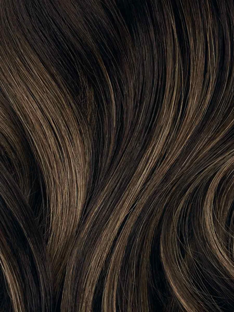 20" Classic Mocha Bronde Balayage Clip-Ins (220g)