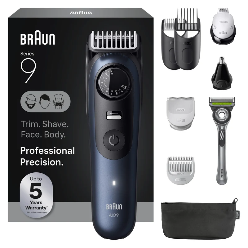 Ensemble de tondeuse Series 9, AIO9530, Braun