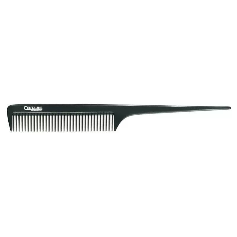 Peigne À Queue Classique ABS Noir 20,5cm - Centaure