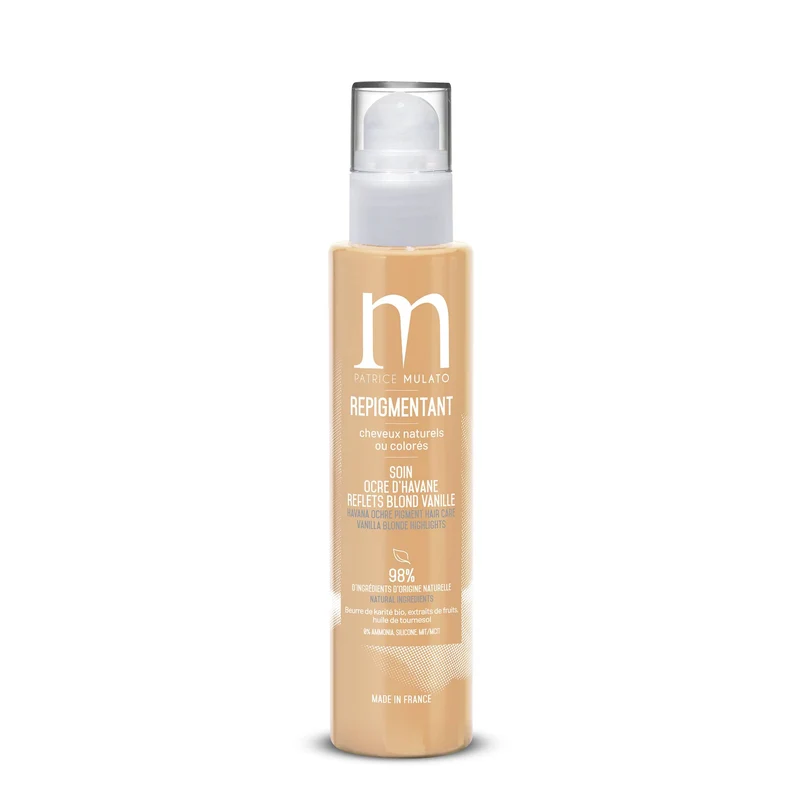 Mulato Soin Repigmentant Ocre d'Havane - Reflets Blond Vanillé 200ml