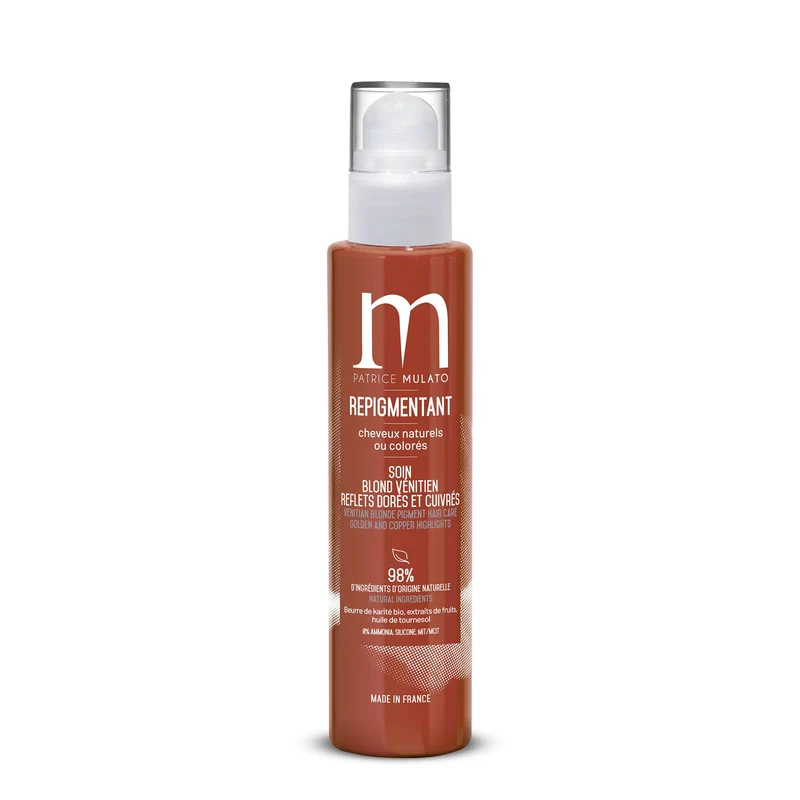 Mulato Soin Repigmentant Blond Vénitien - Reflets Dorés et Cuivrés 200ml