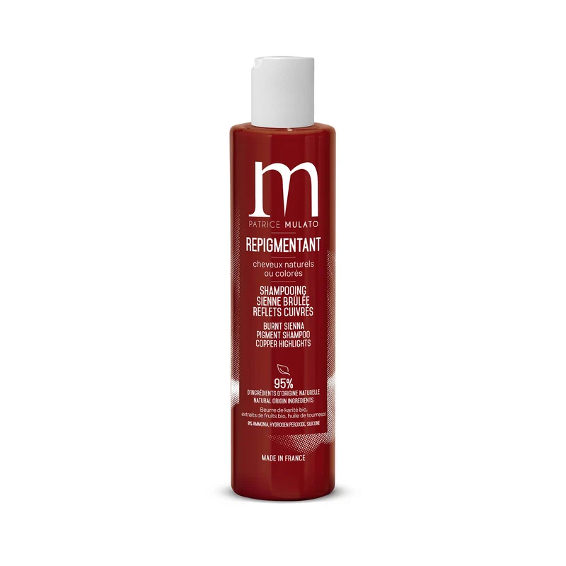 Mulato Shampoing Repigmentant Sienne Brûlée - Reflets Cuivrés 200ml
