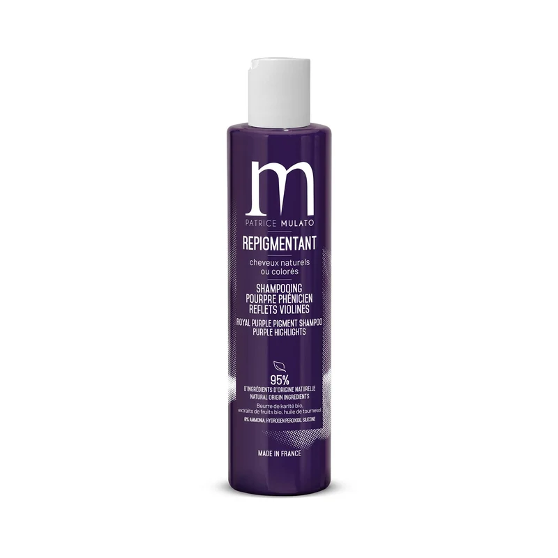 Mulato Shampoing Repigmentant Pourpre Phénicien - Reflets Violines 200ml