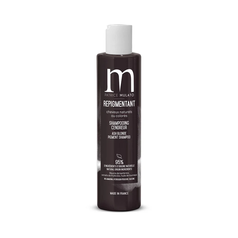 Mulato Shampoing Repigmentant Cendreur - Reflets Froids Anti-Jaune 200ml