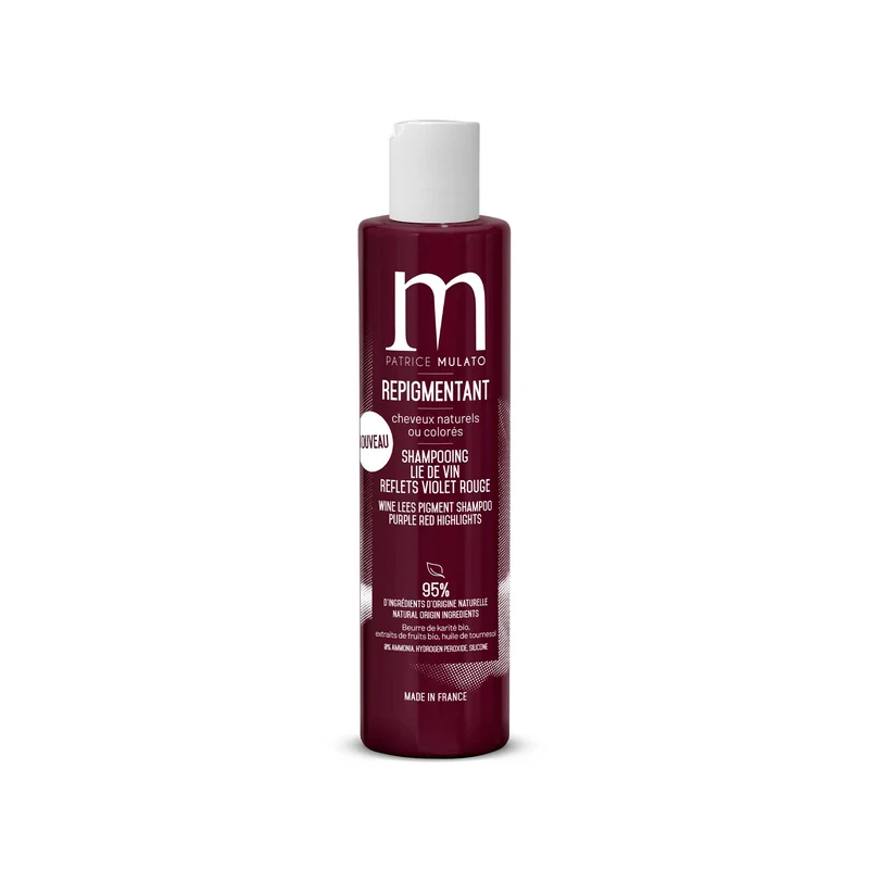 Mulato Shampoing Repigmentant Lie de Vin - Reflets Intenses 200ml