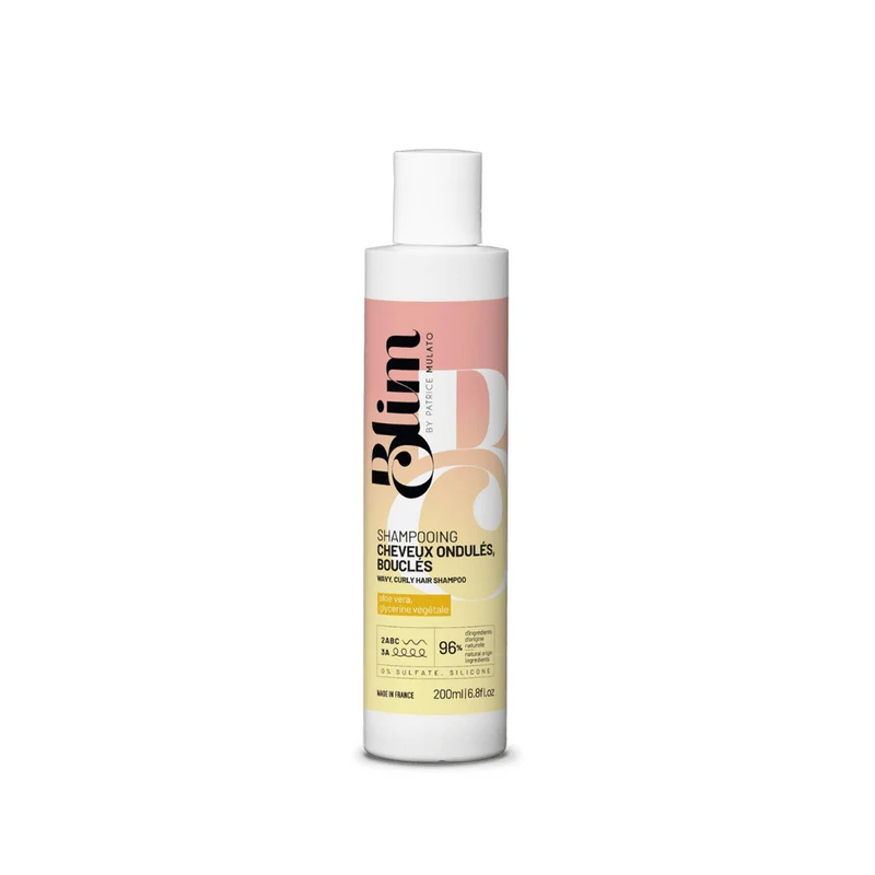 Mulato Shampooing Cheveux Ondulés Bouclés - Hydratation, Réparation, Éclat 200ml