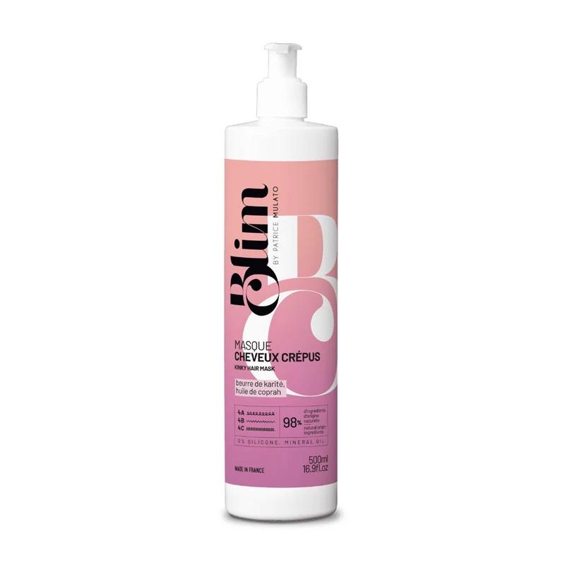 Mulato Masque Cheveux Crépus - Renforcement, Nutrition, Douceur 500ml