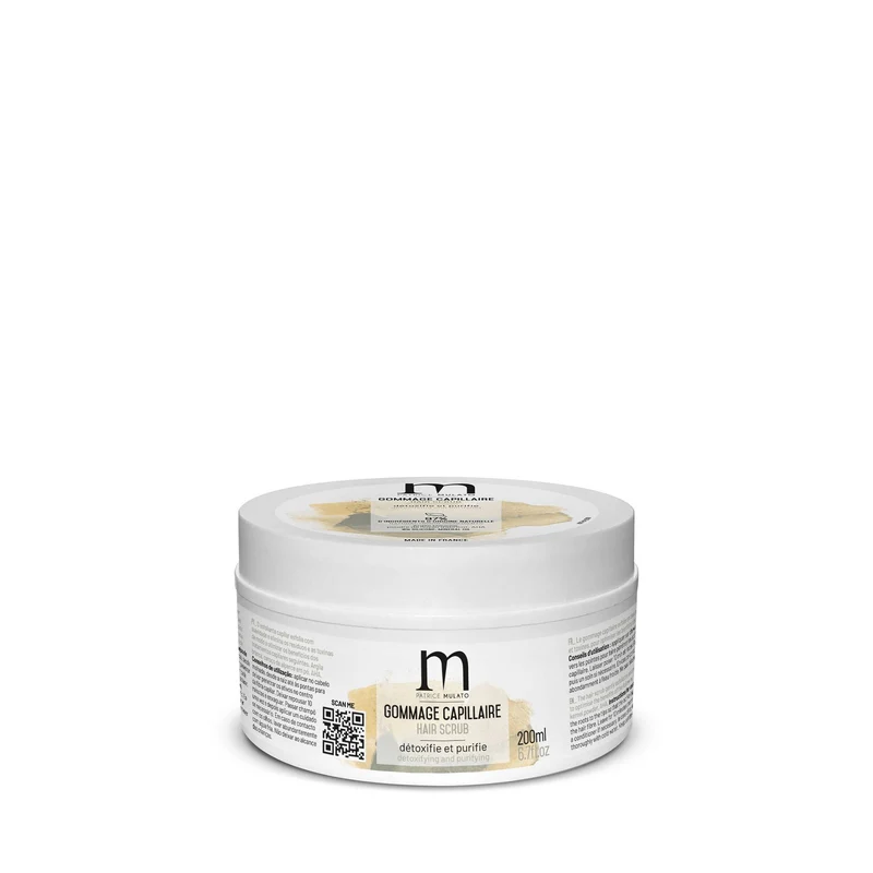 Mulato Gommage Capillaire Hair Scrub - Détoxifie & Purifie 200ml