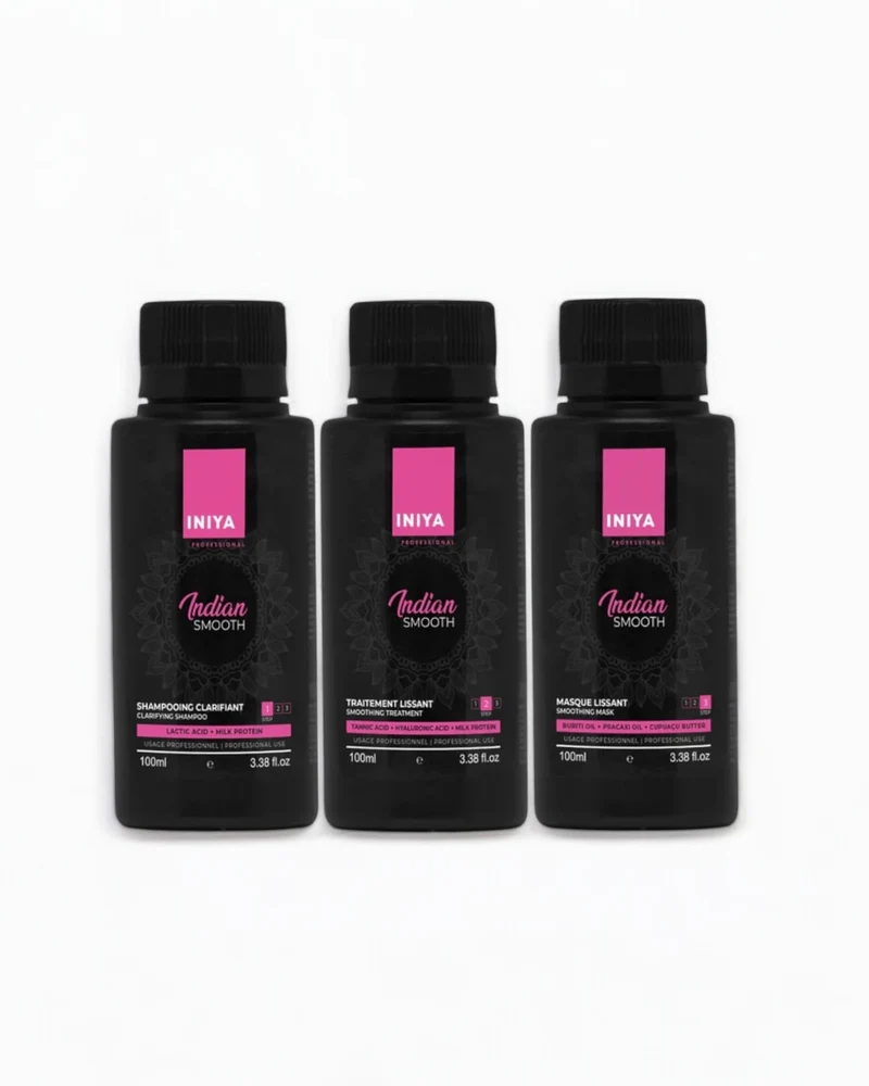Lissage Indien Tanin Iniya Indian Smooth — Kit 3 x 120 ml