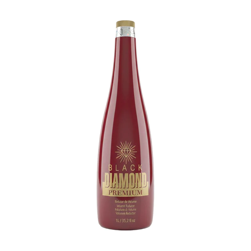 Mutamba Cosmetic Black Diamond Premium — Lissage Brésilien Réducteur de Volume Sans Formol 1L
