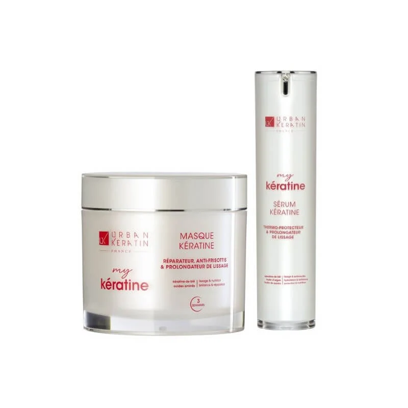 Duo Masque + Sérum Kératine Urban Keratin – Rituel Réparateur My Kératine | Keraliss