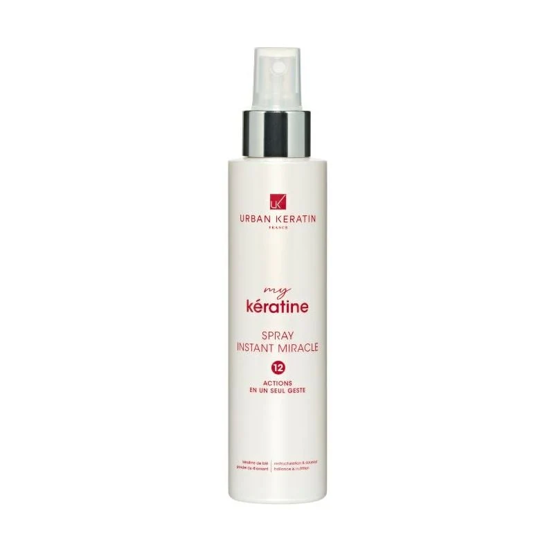 Spray Instant Miracle My Kératine Urban Keratin 150ml – Soin Sans Rinçage Multi-Actions | Keraliss