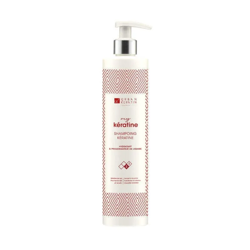 Shampooing Soin à la Kératine Urban Keratin – Nutrition & Brillance 400ml / 1L | Keraliss