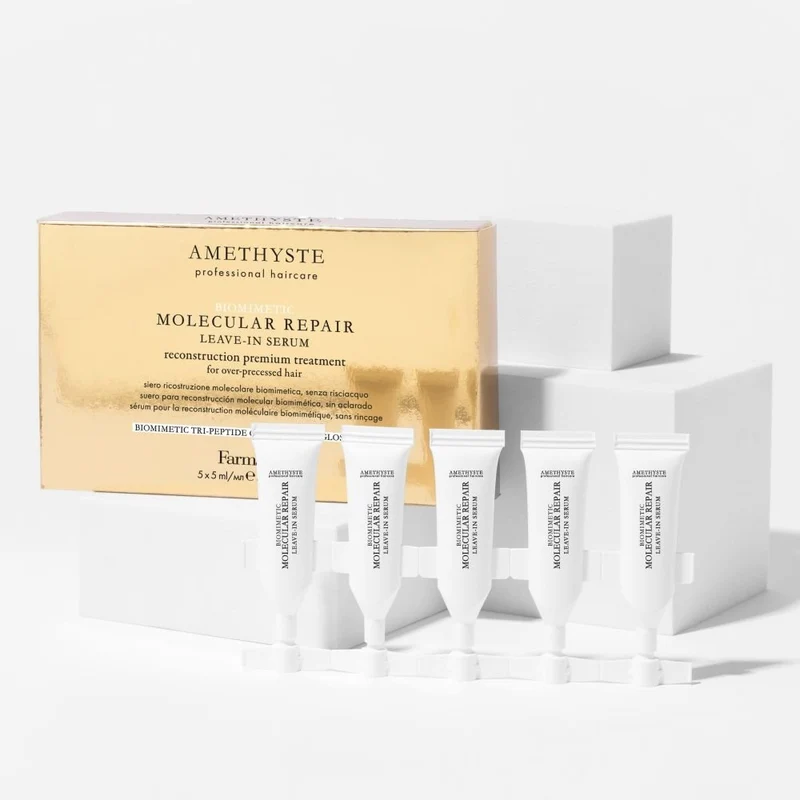 Farmavita Amethyste Molecular Repair Sérum Biomimétique Leave-In 5×5ml