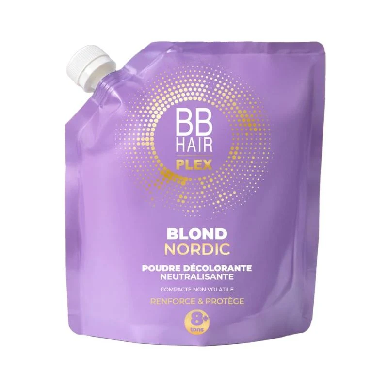 Poudre décolorante 8 tons Blond Nordic BBHair Generik 500g