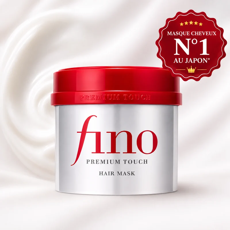 Masque Fino Shiseido Premium Touch – soin japonais réparateur pour cheveux secs et abîmés
