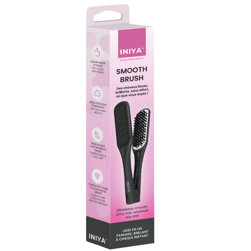 Iniya Smooth Brush Brosse de Lissage Professionnelle | Keraliss