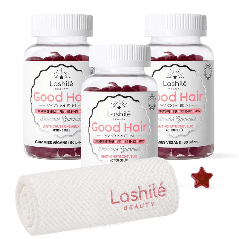 Lashilé Beauty Good Hair Women Anti-Chute — Cure Cheveux Femme | Programmes 1 mois & 3 mois