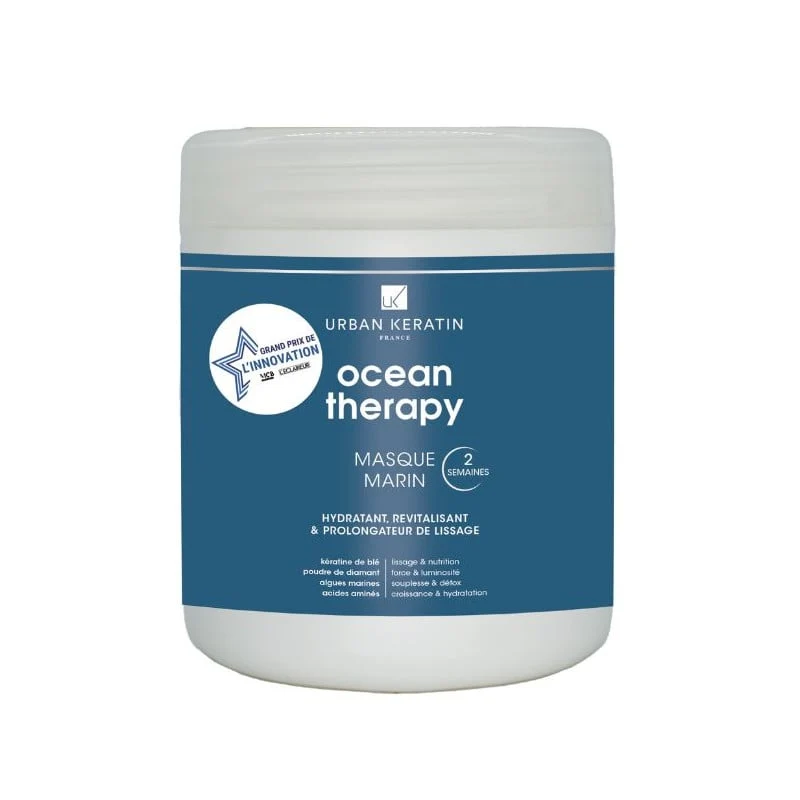Masque Capillaire aux Algues Ocean Therapy Urban Keratin 1L – Nutritif & Revitalisant | Keraliss