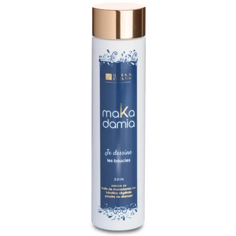 Soin Je Dessine Makadamia Urban Keratin – Cheveux Bouclés 200ml / 1L | Keraliss