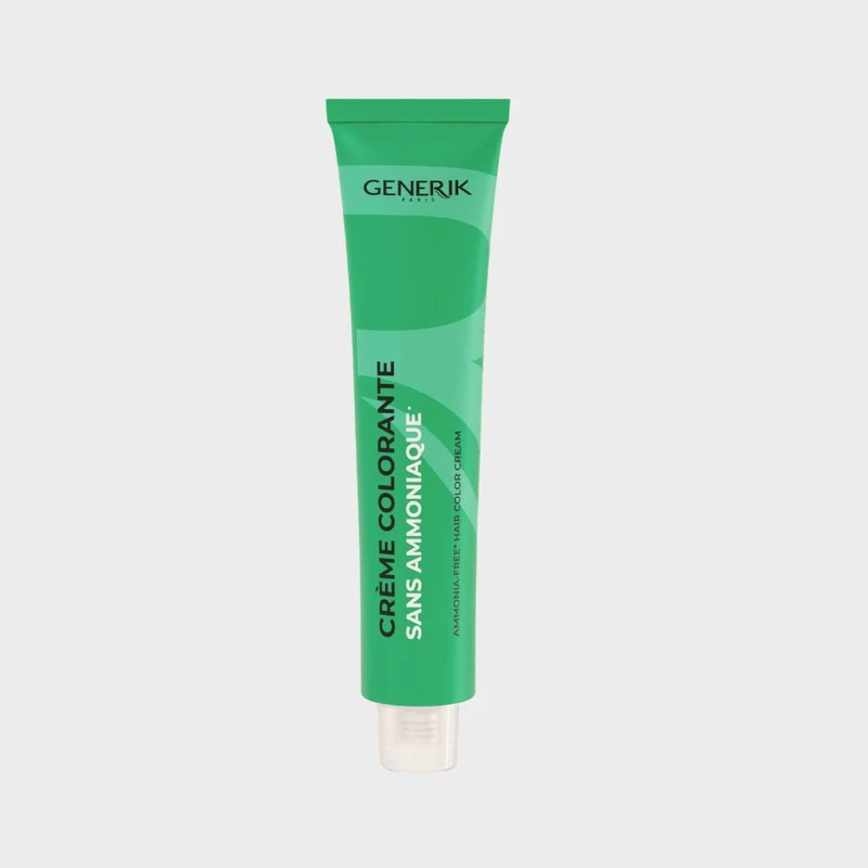 Coloration Generik Fondamentales 100ml — Sans Ammoniaque (Tube Vert, 86 Nuances)
