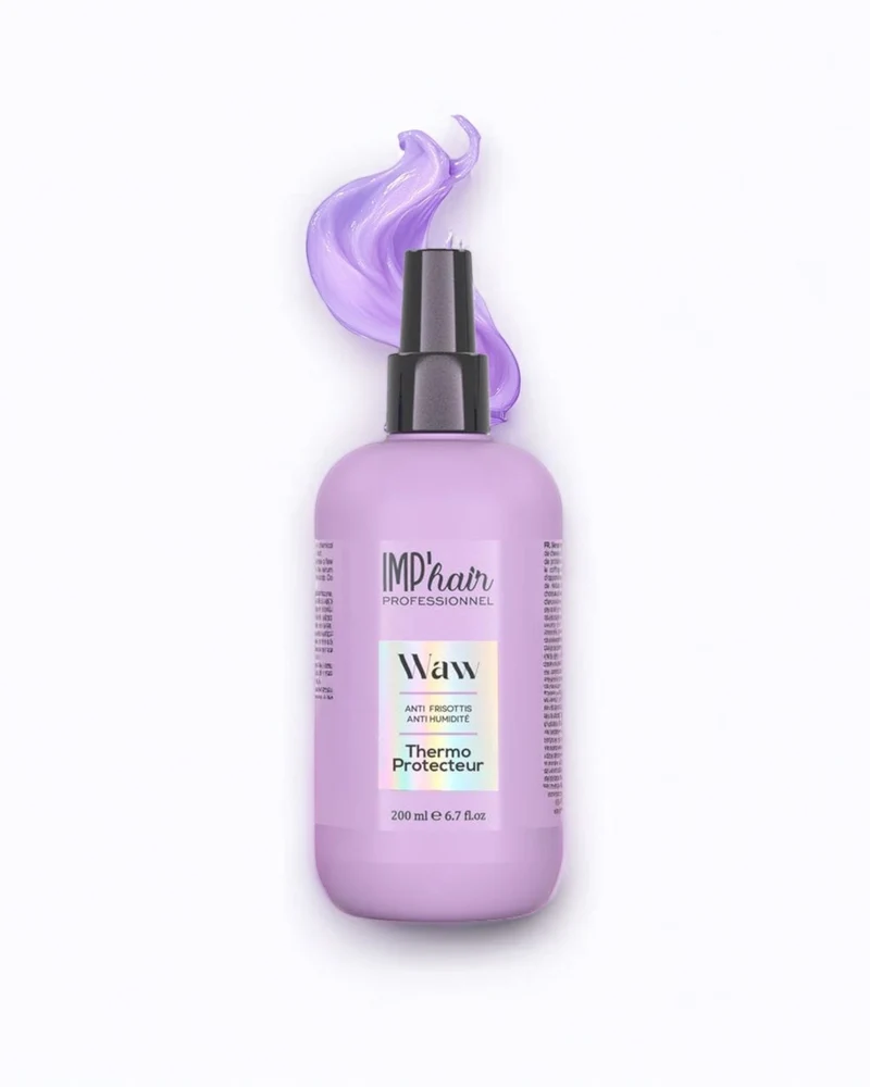 Spray Thermo-Protecteur IMP'HAIR 200 ml — Camomille & FiberHance™ BM | Protection Lisseur & Brushing