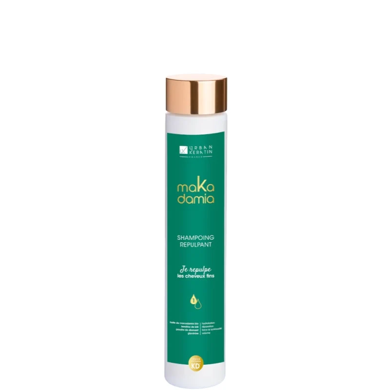 Shampoing Repulpant Cheveux Fins Makadamia Urban Keratin
