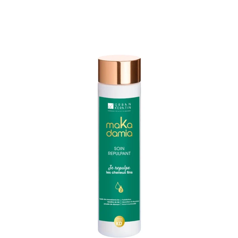 Soin Repulpant Cheveux Fins Makadamia Urban Keratin
