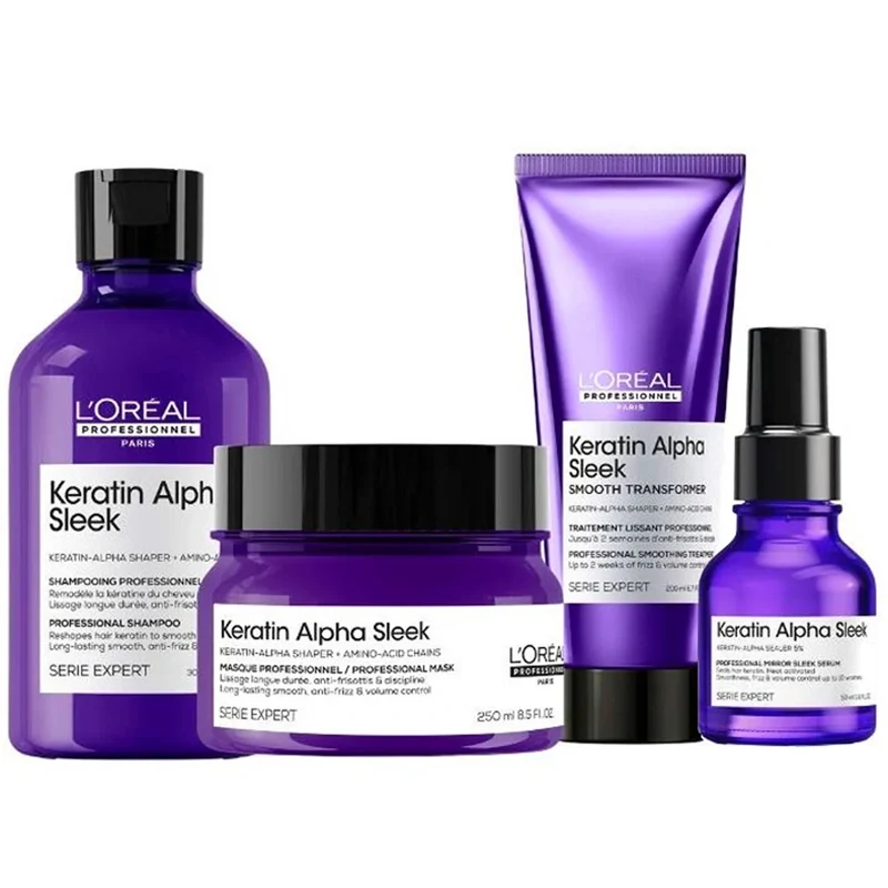Routine Keratin Alpha Sleek L'Oréal Professionnel