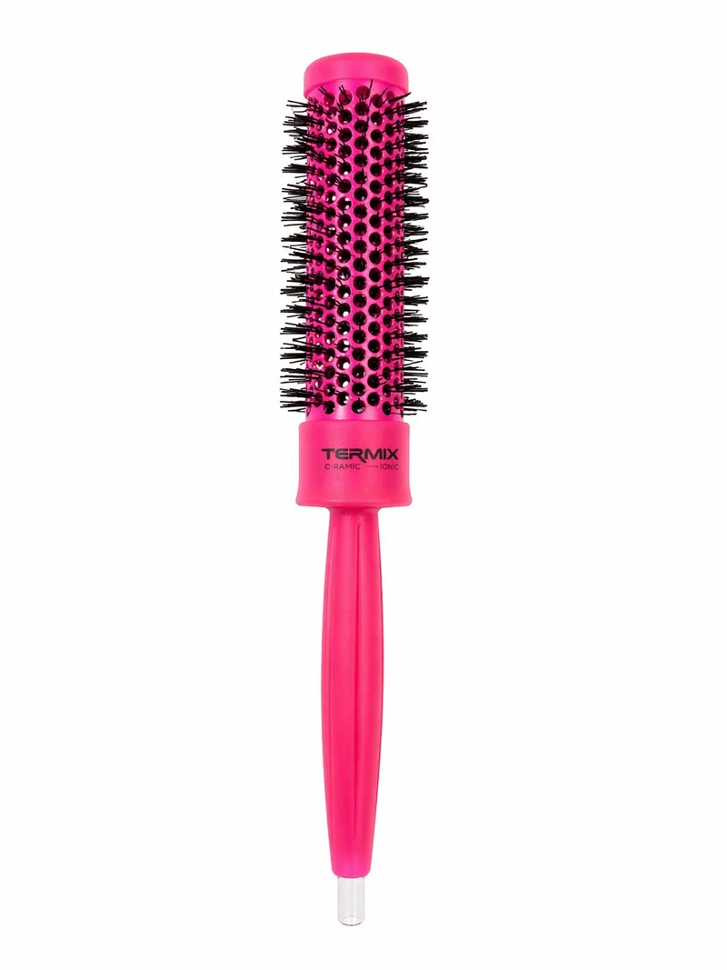 Brosse Céramique Fuchsia TERMIX – 23mm / 28mm / 32mm | Keraliss Lissage