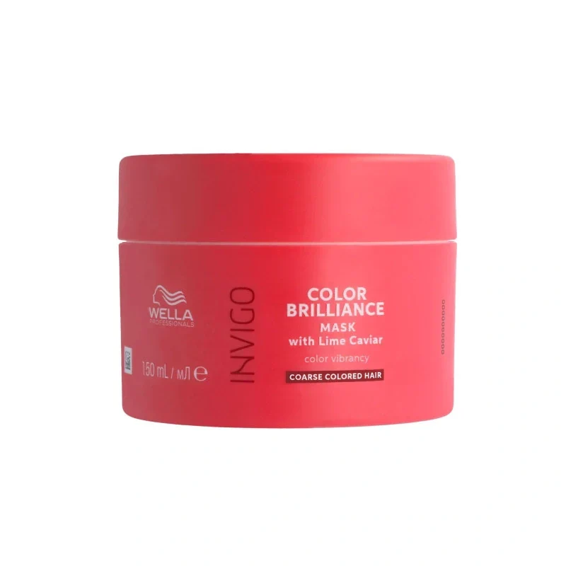 Masque Invigo Color Brilliance Wella – Cheveux Épais Colorés | Keraliss Lissage