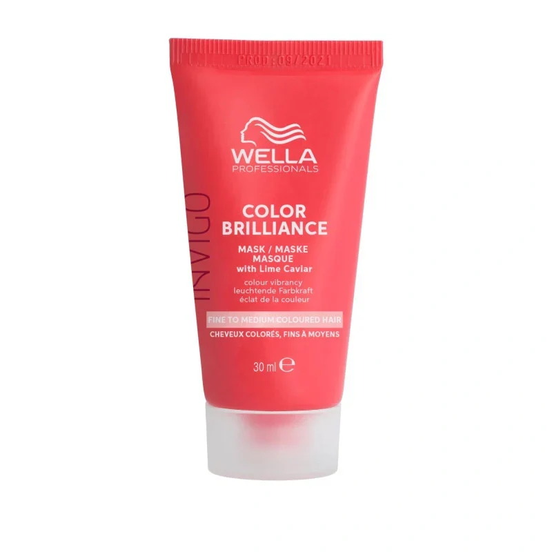 Masque Invigo Color Brilliance Wella – Cheveux Fins Colorés | Keraliss Lissage