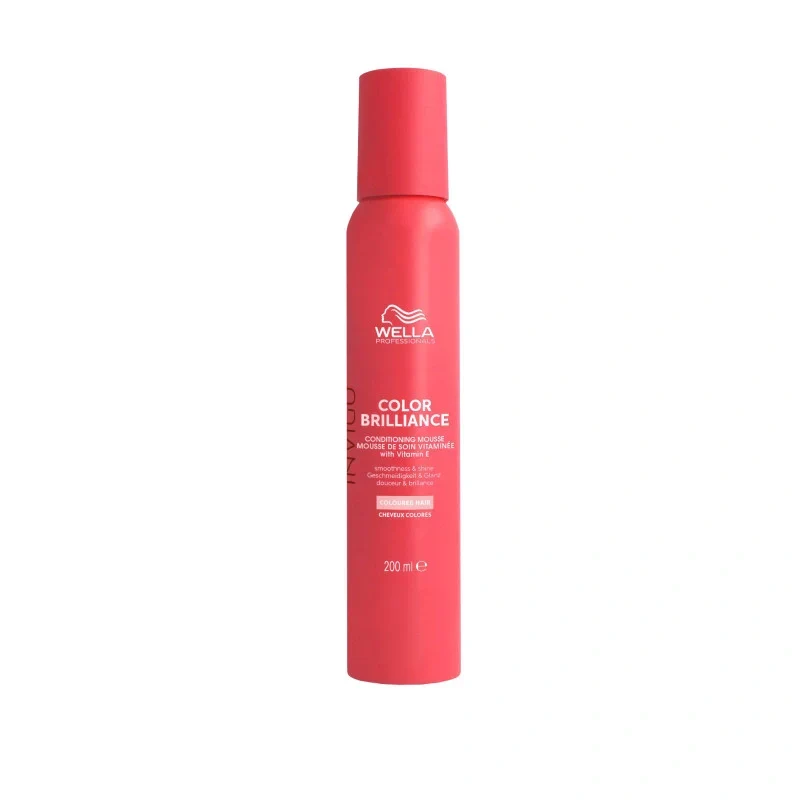 Mousse Sans Rinçage Invigo Color Brilliance Wella 200ml – Brillance & Protection | Keraliss Lissage