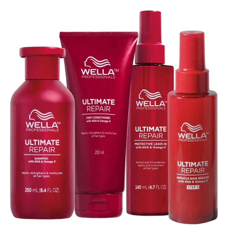 Routine Ultimate Repair Wella – 4 Soins Réparateurs Professionnels | Keraliss Lissage