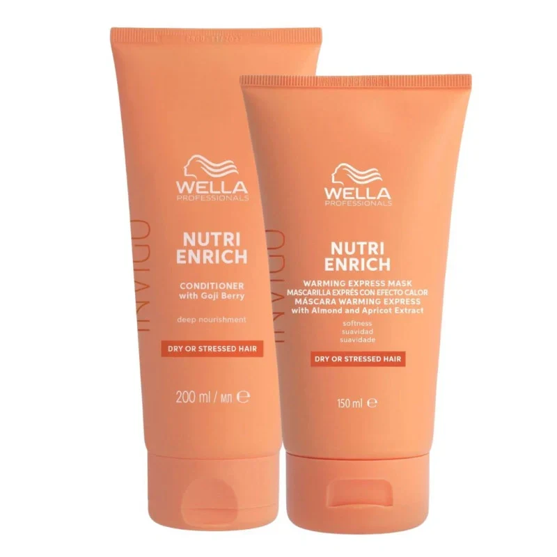 Duo Anti-Frisottis Invigo Nutri-Enrich Wella – Lissage & Nutrition | Keraliss Lissage