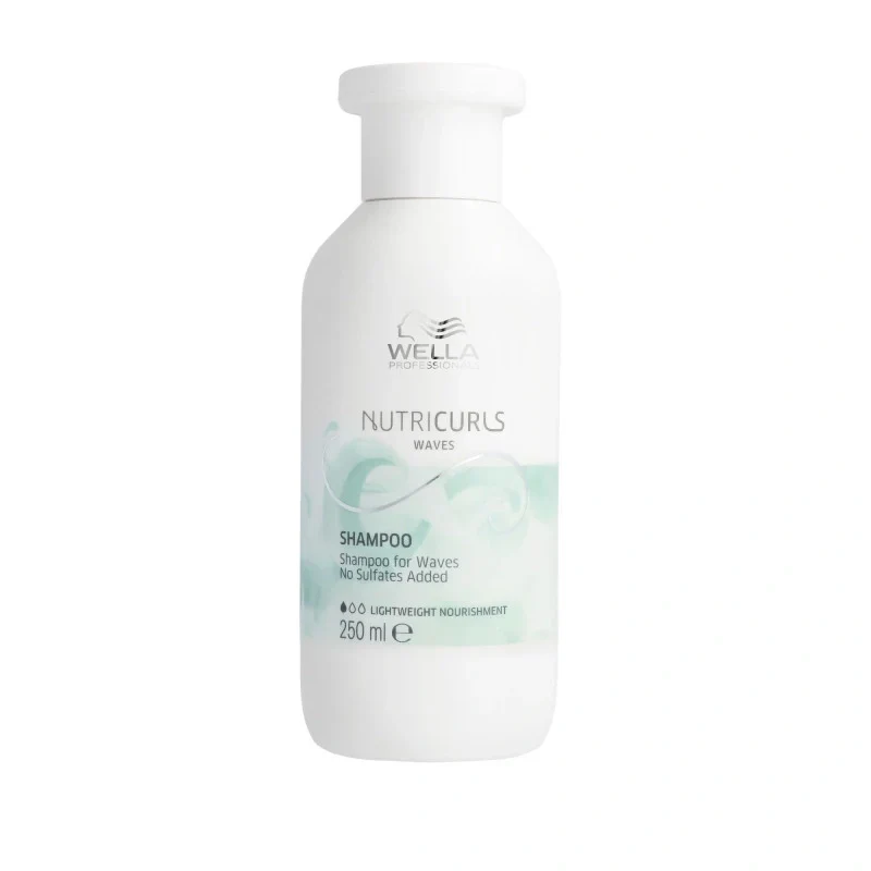 Shampooing Cheveux Ondulés Nutricurls Wella – Définition & Hydratation | Keraliss Lissage