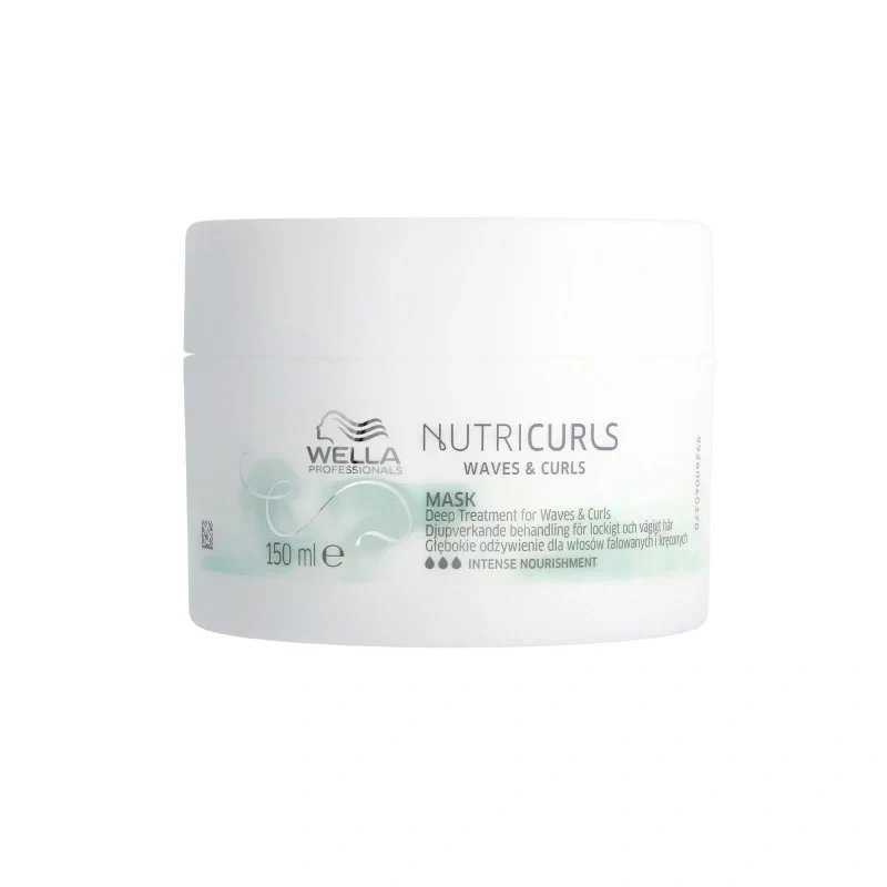 Masque Profond Anti-Frisottis Nutricurls Wella – Boucles & Ondulations | Keraliss Lissage