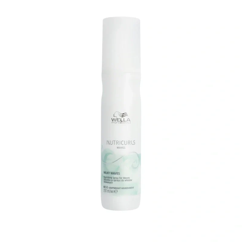 Spray Nourrissant Milky Waves Nutricurls Wella – Cheveux Ondulés | Keraliss Lissage