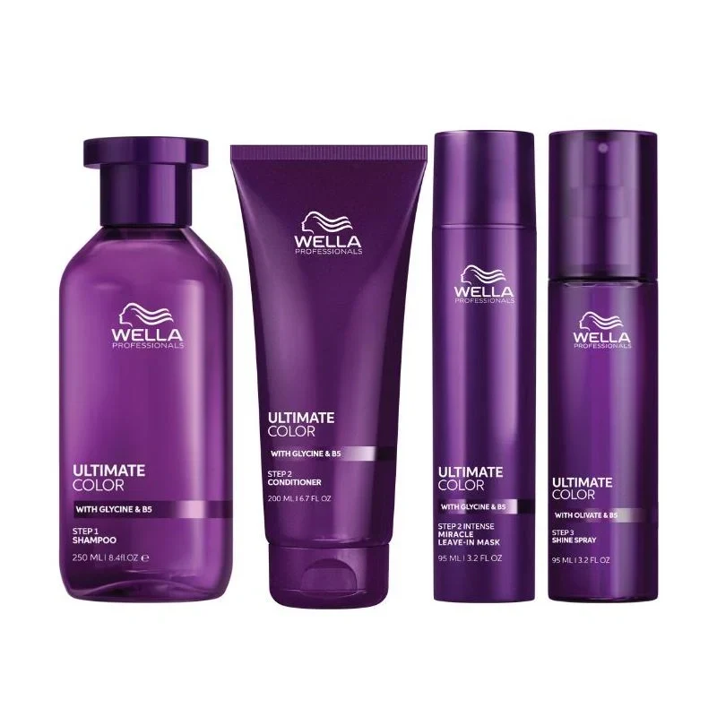 Routine Complète Ultimate Color Wella Professionals – Cheveux Colorés | Keraliss Lissage