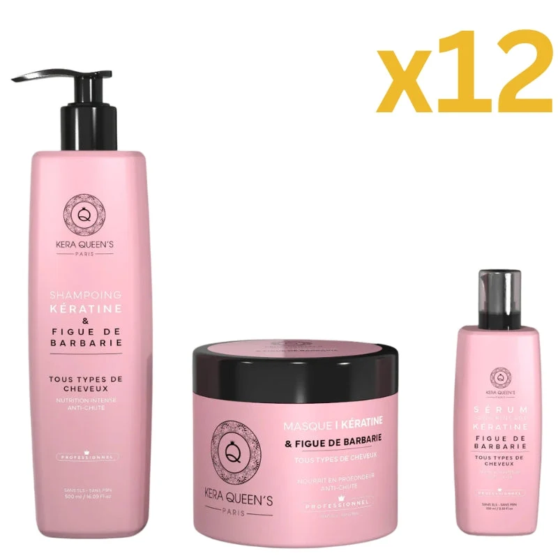 Lot Pour Pro Kit Sans Sulfate Kera Queen's Rituel Figue De Barbarie